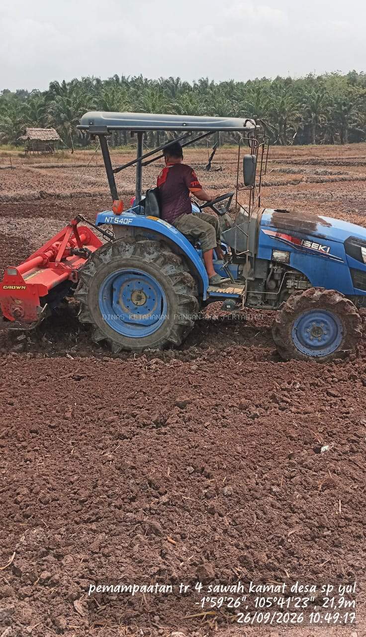 Sambut Musim Tanam, Petani Simpang Yul Terus Bergerak Perkuat Ketahanan Pangan Bangka Barat